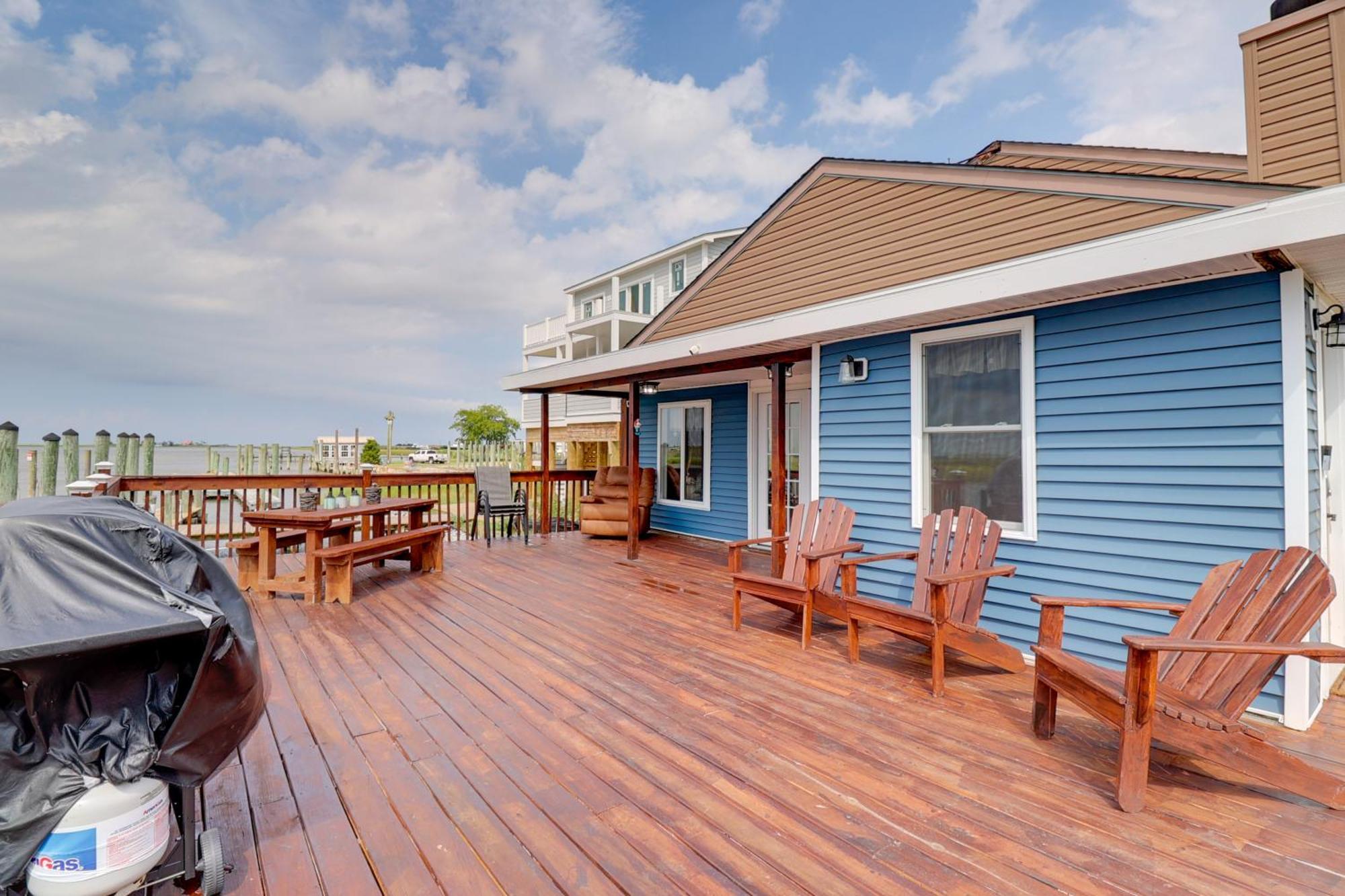 Oceanfront Milford Home With View And Boat Access Exterior photo